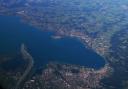 The new Rhine channel near Bregenz to reduce erosion