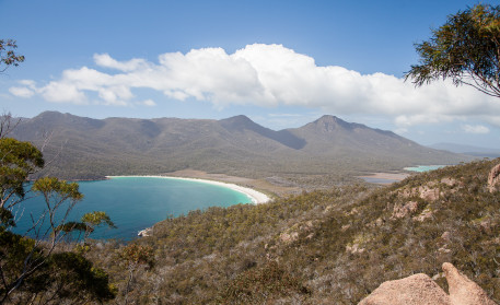 Wineglass Bay from the lookout