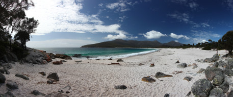 Entering Wineglass Bay