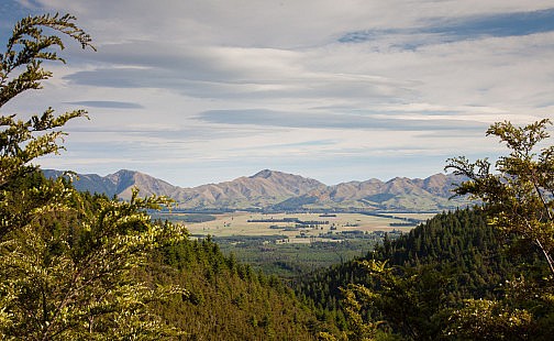 Hiking in the Hanmer Conservation Park